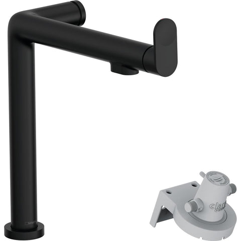 Hansgrohe Aqittura M91 Filtersystem konyhai csaptelep 240, 1jet, matt fekete