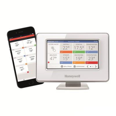 Honeywell Evocolor WIFI magyar szett ATC928WiFi +  BDR + asztali állvány