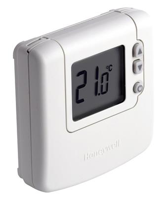 Honeywell DT90 szobatermosztát, vezetékes, digitális, nagy kijelző, érzékelő öndiagnosztika