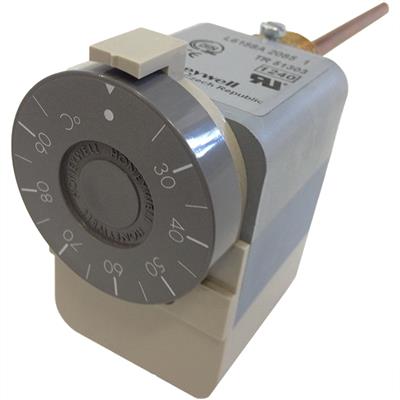 Honeywell merülőhüvelybe szerelhető termosztát 25-95C° 1/2"