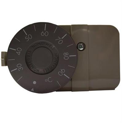 Honeywell merülőhüvelybe szerelhető termosztát 25-95C° 1/2"