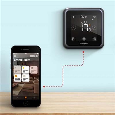 Honeywell Lyric Wi-Fi T6R szobatermosztát, vezeték nélküli, programozható, Geofencing funkció,