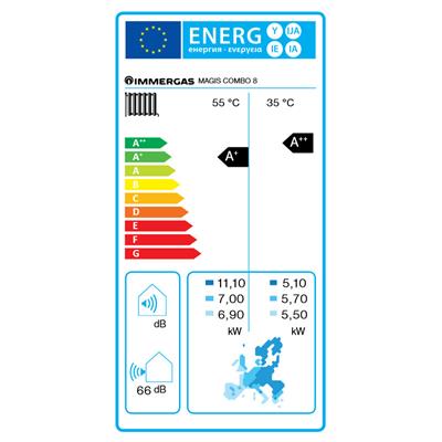 Immergas Magis Combo 6 hőszivattyú és kondenzációs kazán egyben (3.030611)