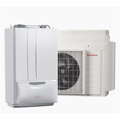 Immergas Victrix Hybrid kondenzációs kombi falikazán, hőszivattyús rásegítéssel