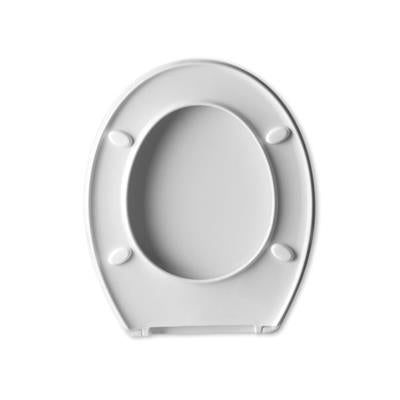 AquaRosa WC ülőke, Corsica rozsdamentes zsanérral, fehér
