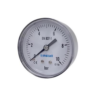 Install feszmérő 63-as 0-10 bar hátsós