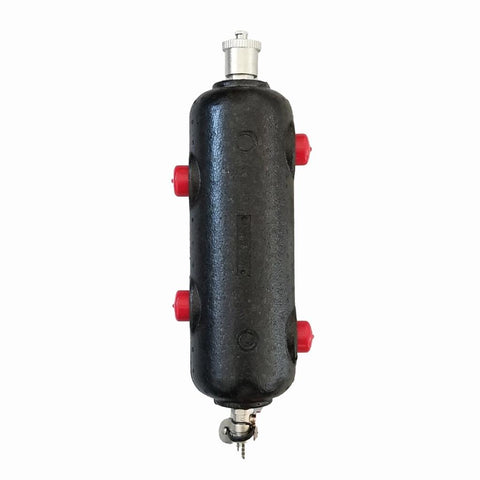 Install Xchange Hidraulikus váltó 1" - D76 inox 4800l/h (légtelenítővel,kazántöltővel,szigetelt)