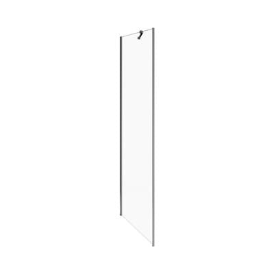 Jika Cubito Pure 80 fix zuhanyfal, ezüst/átlátszó üveg, 78,5x195 cm