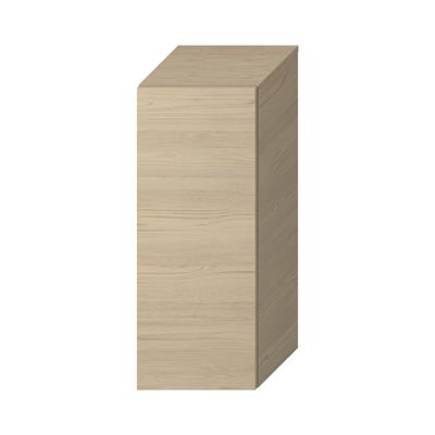 Jika Mio-N középmagas szekrény, 1 ajtós, balos/jobbos, 2 üvegpolccal, kőris, 81x31,9x32,1 cm