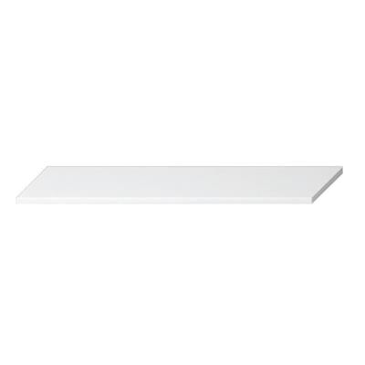 Jika Cubito-N 128,1-160 cm méretre vágható mosdótartólap, kivágás és konzolok nélkül, fehér