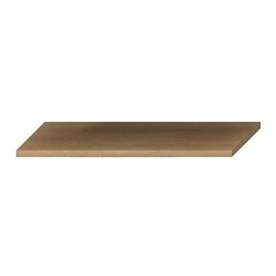 Jika Cubito-N 128,1-160 cm méretre vágható mosdótartólap, kivágás és konzolok nélkül, tölgy