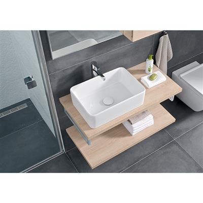 Jika Cubito Pure mosdó 50x35 cm, pultra szerelhető, túlfolyó nélküli, fehér  Kifutó