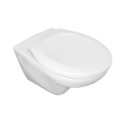 Jika Dino fali wc, perem nélküli, mélyölítésű, fehér