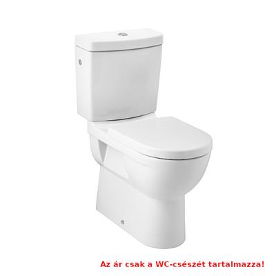 Jika Mio álló kombi wc csésze, mélyöblítésű, kettős kifolyású, Jikaperla, fehér