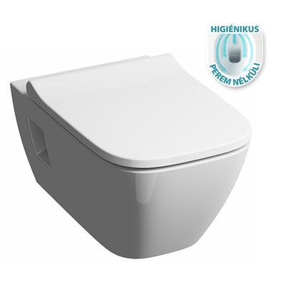 Keramag Smyle fali Wc Keratech máz, Rimfree mély öblítésű 205570600