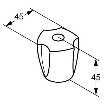 KLUDI csapgomb kék standard