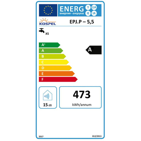 Kospel Vízmelegítő EPJ 5,5 kW optimus, fehér