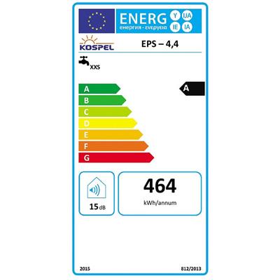 Kospel Vízmelegítő EPS 4,4kW fehér Twister