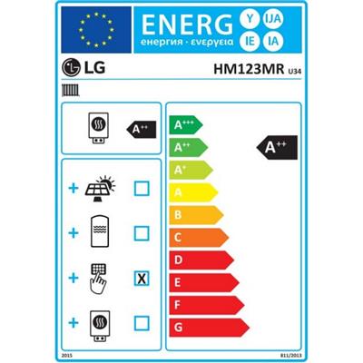 LG THERMA V - HM123MR.U34 - monoblokkos hőszivattyú 12,0 kW (R32) 3Ø (a fűtőbetétet nem tartalmazza)