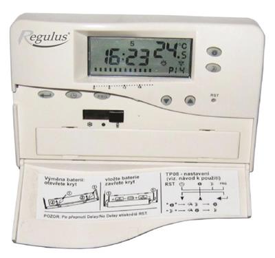 Termosztát Regulus TP-08 heti programos