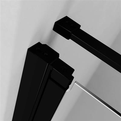 Radaway Nes Black DWJ II 100 B zuhanyajtó, 1000x2000, 6 mm (10036100-54-01L)