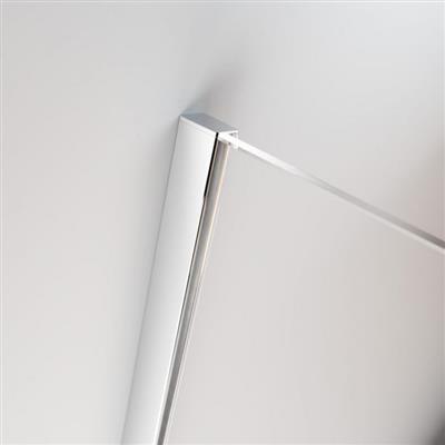 Radaway Furo Walk-in 80 B zuhanyfal, átlátszó, balos (cikkszám: 10106438-01-01L)