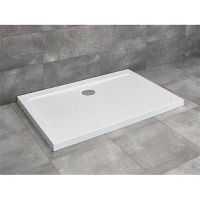 Radaway Doros D zuhanytálca 100x80 cm akril, lapos, ST90 szifonnal (cikkszám: SDRD1080-01)
