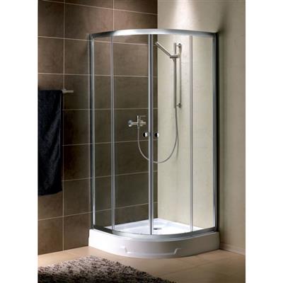 Radaway Premium Plus A 1900 zuhanykabin 90x90 íves, barna üveg (cikkszám: 30403-01-08N)
