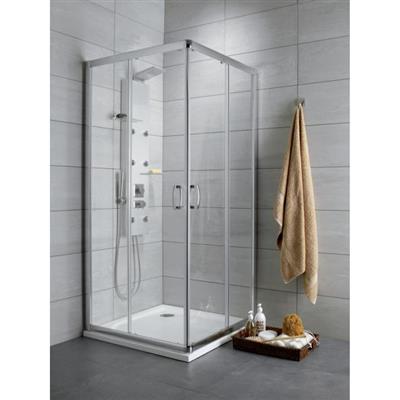 Radaway Premium Plus D zuhanykabin 80x90 átlátszó üveg (cikkszám: 30437-01-01N)