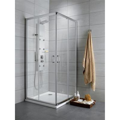 Radaway Premium Plus C zuhanykabin 80x80 átlátszó üveg (cikkszám: 30463-01-01N)