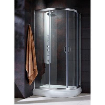 Radaway Premium Plus E 1900 zuhanykabin 100x80 íves, átlátszó üveg (cikkszám: 30491-01-01N)