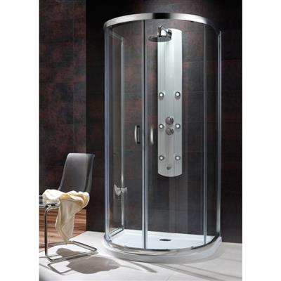 Radaway Premium Plus P zuhanykabin 100x90 íves, barna üveg (cikkszám: 33300-01-08N)