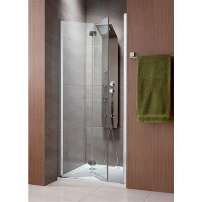 Radaway Eos DWB 90 J zuhanyajtó átlátszó üveg, jobbos (cikkszám: 137803-01-01R)