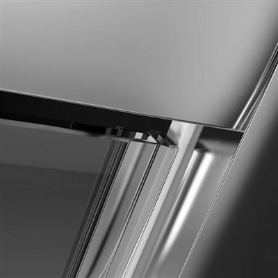 Radaway Twist DW 80 zuhanyajtó átlátszó üveg (cikkszám: 382001-01)