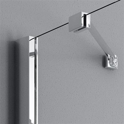 Radaway Fuenta New S1 80 oldalfal átlátszó üveg (cikkszám: 384051-01-01)