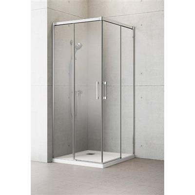 Radaway Idea KDD 90 B zuhanykabin tolóajtó átlátszó üveg, balos (cikkszám: 387060-01-01L)