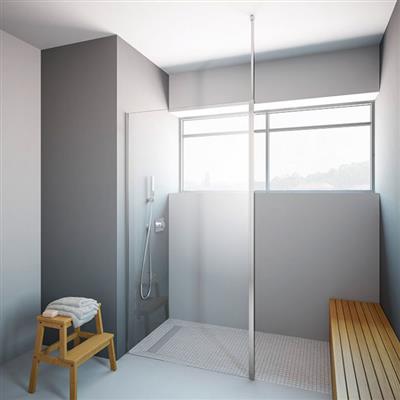 Radaway Modo New II 160 zuhanyfal átlátszó üveg (cikkszám: 389164-01-01)