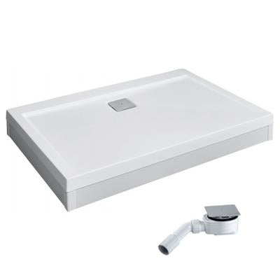 Radaway Argos D zuhanytálca 110x90 cm akril, lábbal, R399 szifonnal (cikkszám: 4ADN911-02)