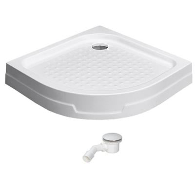 Radaway Rodos A zuhanytálca 90x90 akril, előlap + láb + ST90 szifon(cikkszám: 4P99155-03)
