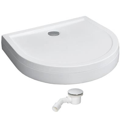 Radaway Delos P zuhanytálca 100x90 akril, levehető előlap+láb+ST90 szifon (cikkszám: 4Z19150-03N)