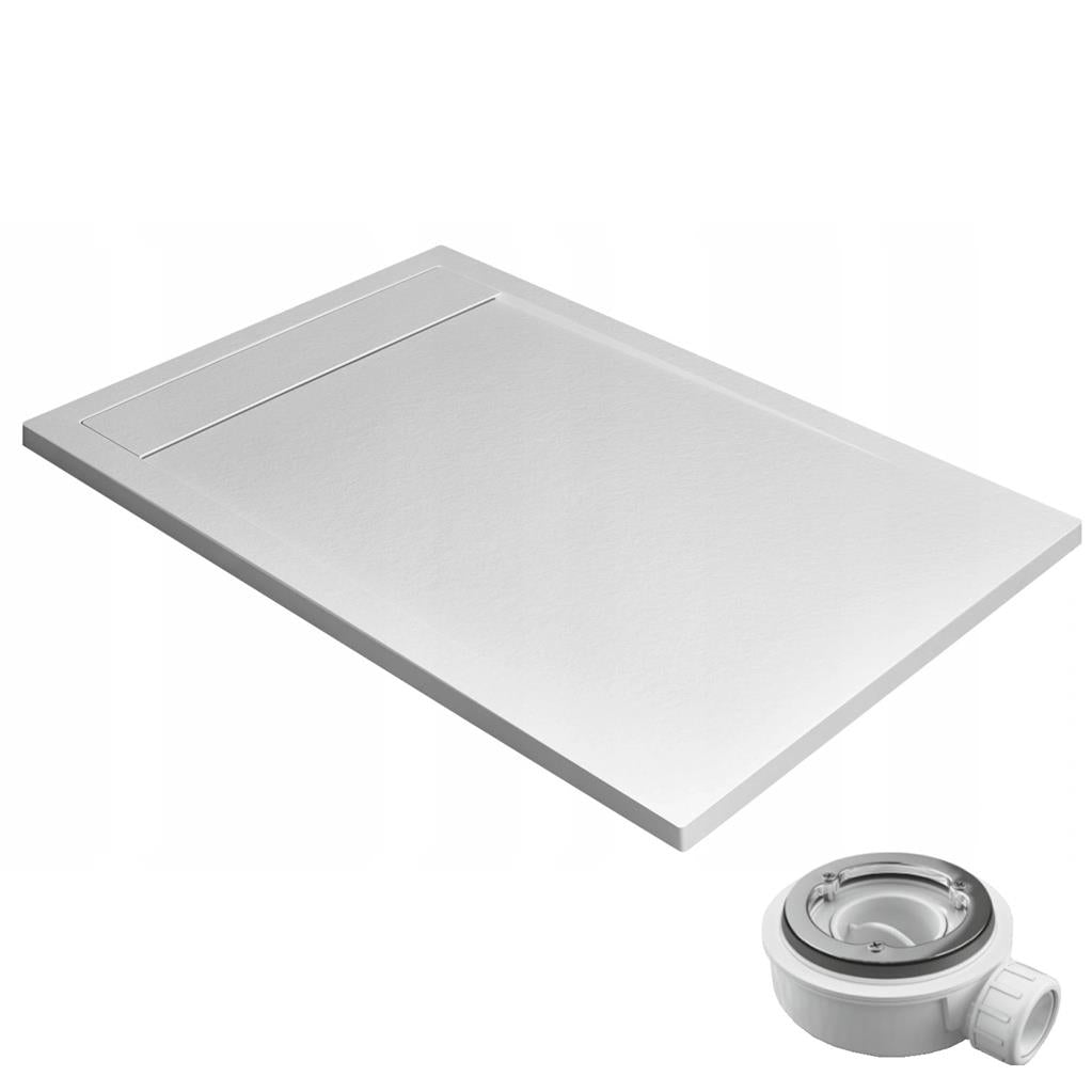 Radaway Teos F műmárvány zuhanytálca 160x80 fehér  (HTF16080-04)