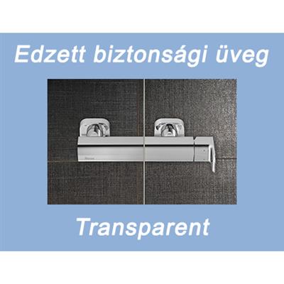 Ravak PDOP1-80 zuhanyajtó szatén/szatén + transparent
