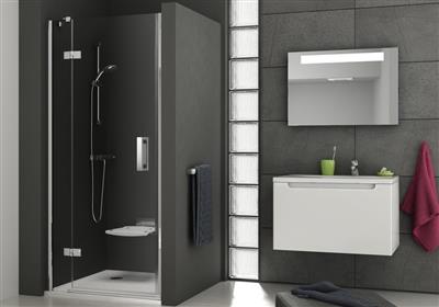 Ravak SMSD2 120 A zuhanyajtó króm + transparent balos