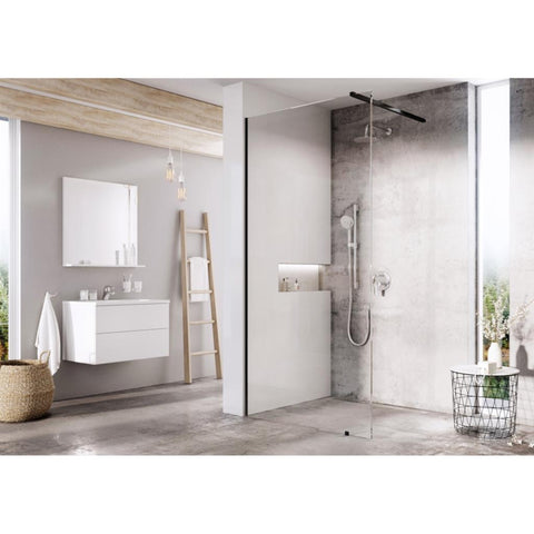Ravak Walk in Wall 120 h. 200 fekete + transparent