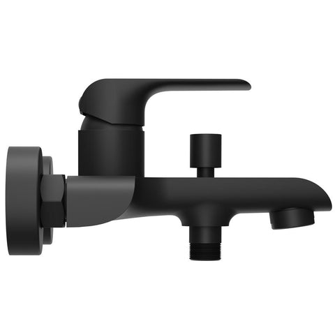 Ravak FL 022.20 Flat Black kád csaptelep, fali, fekete