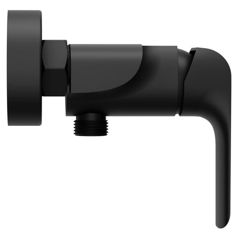 Ravak FL 032.20 Flat Black zuhany csaptelep, fali, fekete
