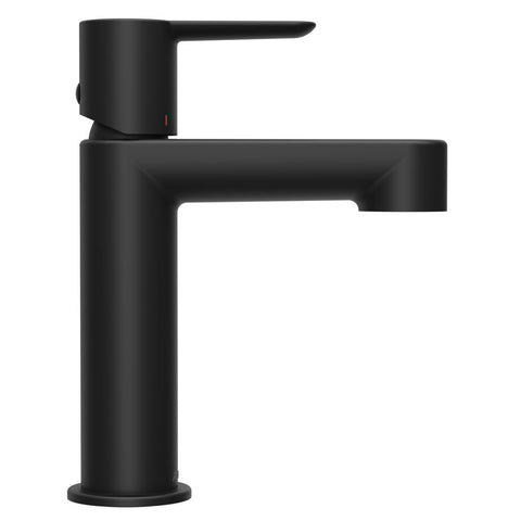 Ravak PU 014.20 Puri Black mosdó csaptelep, leeresztő nélkül, fekete               