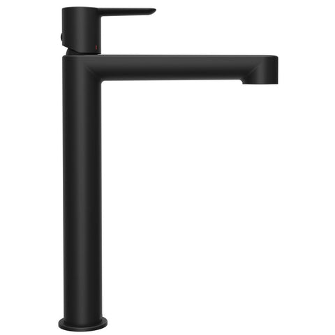 Ravak PU 015.20 Puri Black mosdó csaptelep, álló, magas, leeresztő nélkül, fekete   