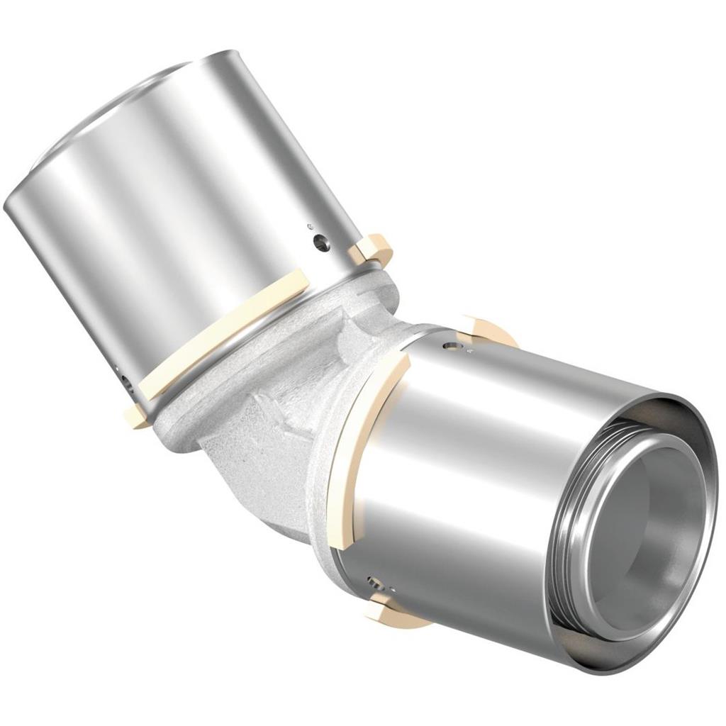 Uponor S-Press Plus réz ív 45° 50