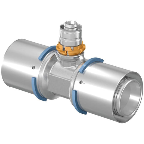 Uponor S-Press Plus réz T-idom szűkített 40-32-32
